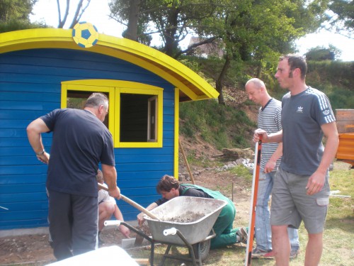 *** Arbeitseinsatz des FSV Leimbach am 10.07.2021 ***