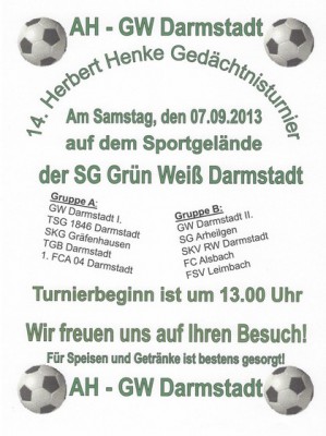 *** 14. Herbert-Henke-Turnier in Darmstadt ***