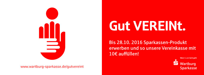 *** GutVEREINt - Aktion der Wartburg-Sparkasse ***