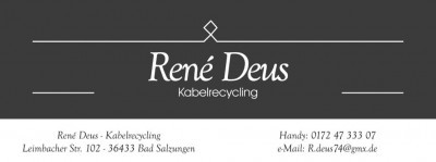 Kabelrecycling René Deus