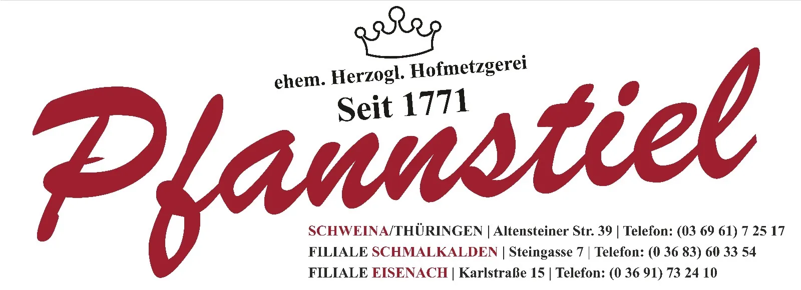 Fleischerei Pfannstiel