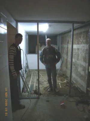 Umbau Sportlerheim Teil II