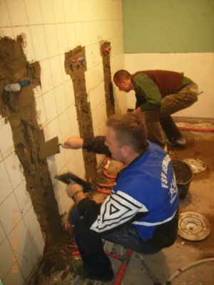 Umbau Sportlerheim Teil II