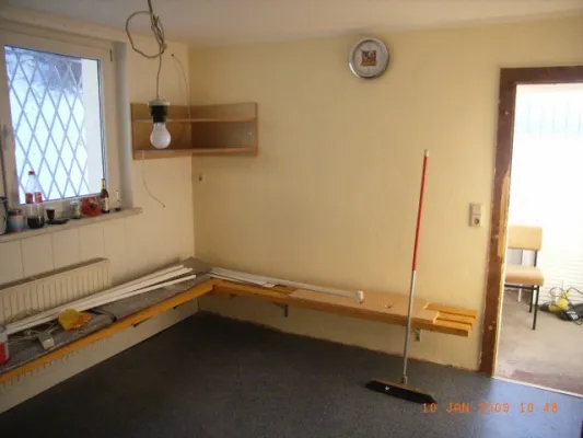 Umbau Sportlerheim Teil III