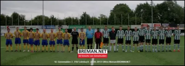 SC Genemuiden - FSV Leimbach 2013