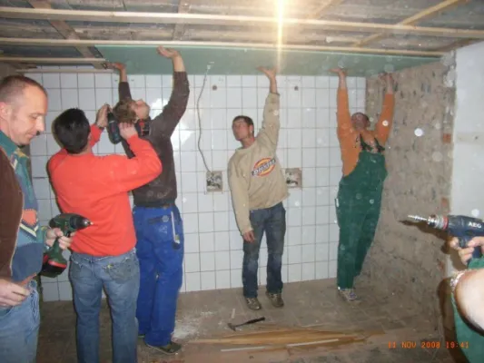 Umbau Sportlerheim Teil I