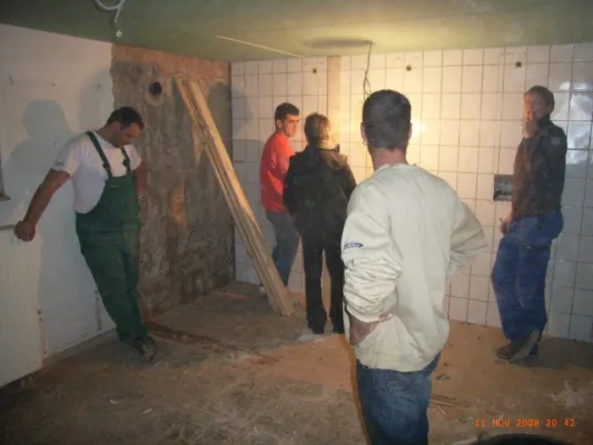 Umbau Sportlerheim Teil I